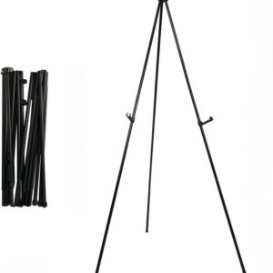 BLACK FOLDING EASEL